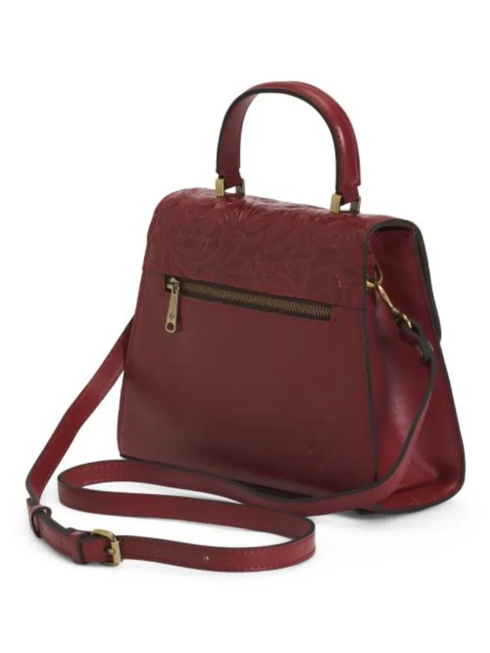 PATRICIA NASH Leather Chauny Satchel
